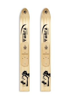 Лыжи Тайга Маяк деревянные 175*15 см