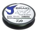 Леска плетеная Daiwa J-Braid X4 270м 0,07мм зеленая