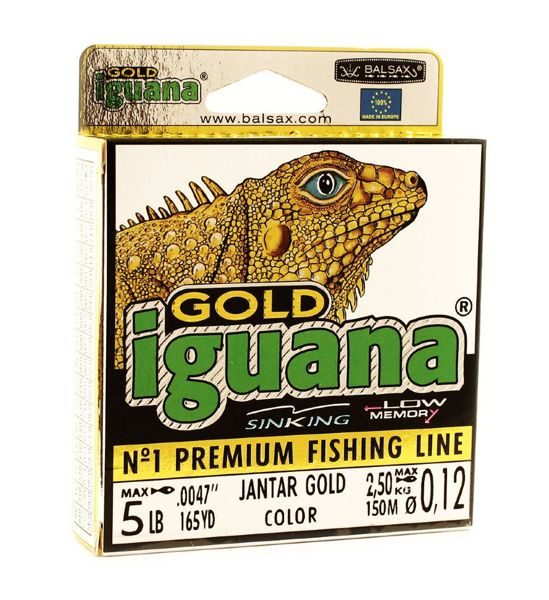 Леска Balsax Iguana Gold Box 150м 0,12 (2,5кг)