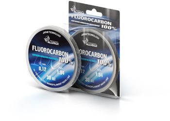 Леска Allvega FX Fluorocarbon 100% 30м 0.12мм (1,94кг)