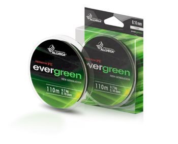 Леска плетеная Allvega Evergreen 110м 0,16мм (9,7кг) темно-зеленая