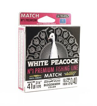 Леска Balsax White Peacock Match Box 100м 0,4 (18,5кг)