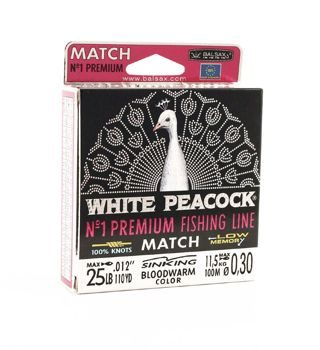 Леска Balsax White Peacock Match Box 100м 0,3 (11,5кг)