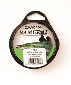Леска Daiwa Samurai Pike 250м 0,40мм (12,4кг) светло-оливковая