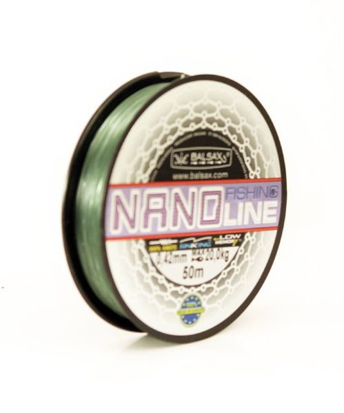 Леска Balsax Nano Green Box 50м 0,42 (20кг)
