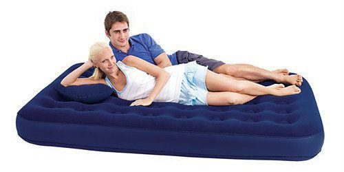Надувная кровать Intex 67374 + 2 подушки и насос