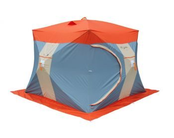 Палатка рыбака Нельма Куб-3 Люкс (двухслойная)