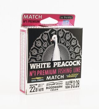 Леска Balsax White Peacock Match Box 150м 0,28 (10,0кг)