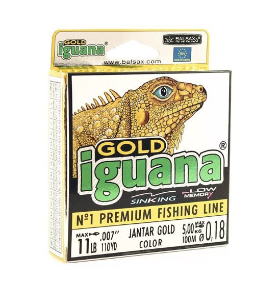 Леска Balsax Iguana Gold Box 100м 0,18 (5,0кг)