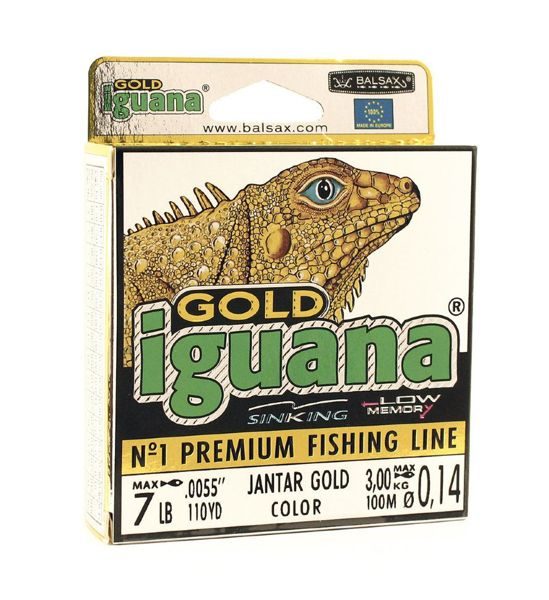 Леска Balsax Iguana Gold Box 100м 0,14 (3,0кг)